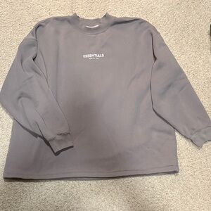 Fear of God Essentials Charcoal Sweatshirt